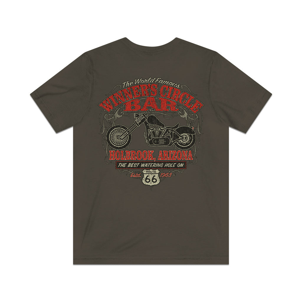 Winner's Circle Bar Holbrook 1963 F/B Vintage Men's T-Shirt