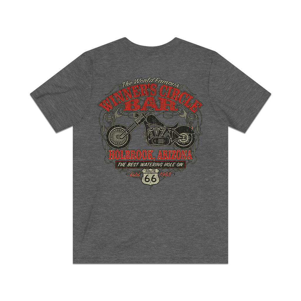 Winner's Circle Bar Holbrook 1963 F/B Vintage Men's T-Shirt