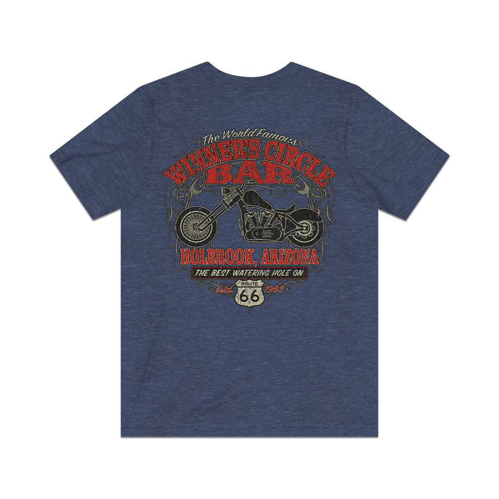 Winner's Circle Bar Holbrook 1963 F/B Vintage Men's T-Shirt