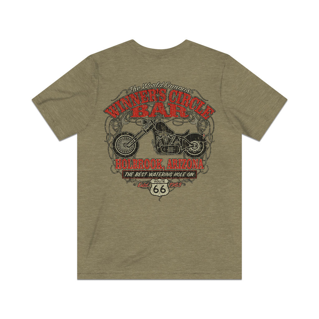 Winner's Circle Bar Holbrook 1963 F/B Vintage Men's T-Shirt