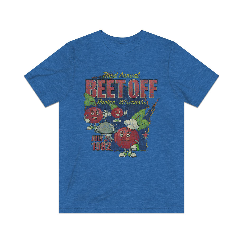Wisconsin Beet Off 1982 Vintage Men's T-Shirt