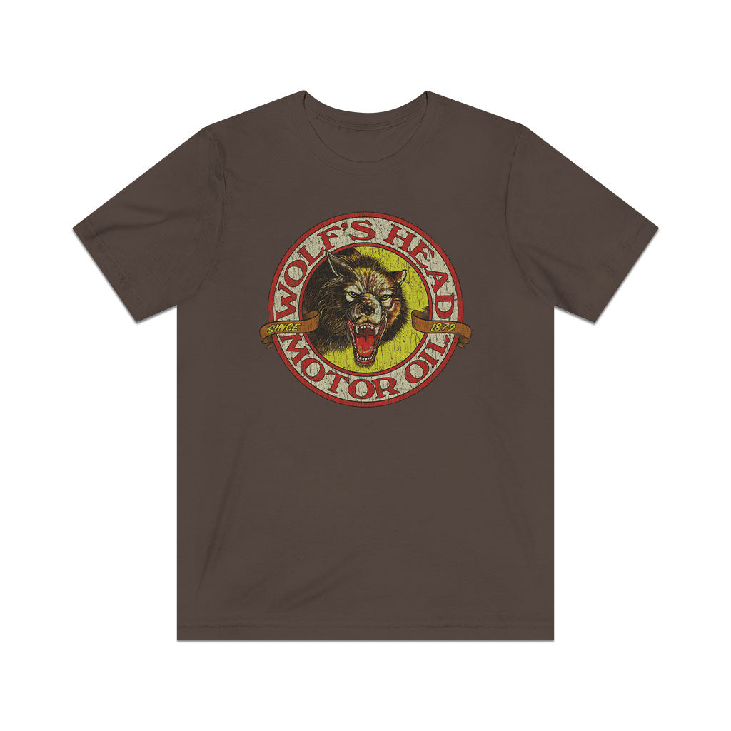 Wolf’s Head Motor Oil 1879 Vintage Men's T-Shirt