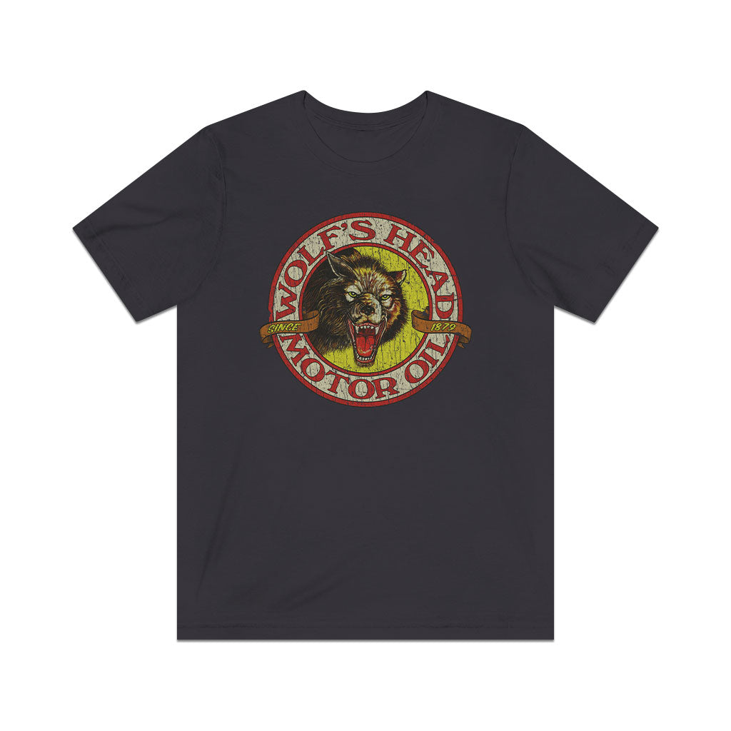 Wolf’s Head Motor Oil 1879 Vintage Men's T-Shirt