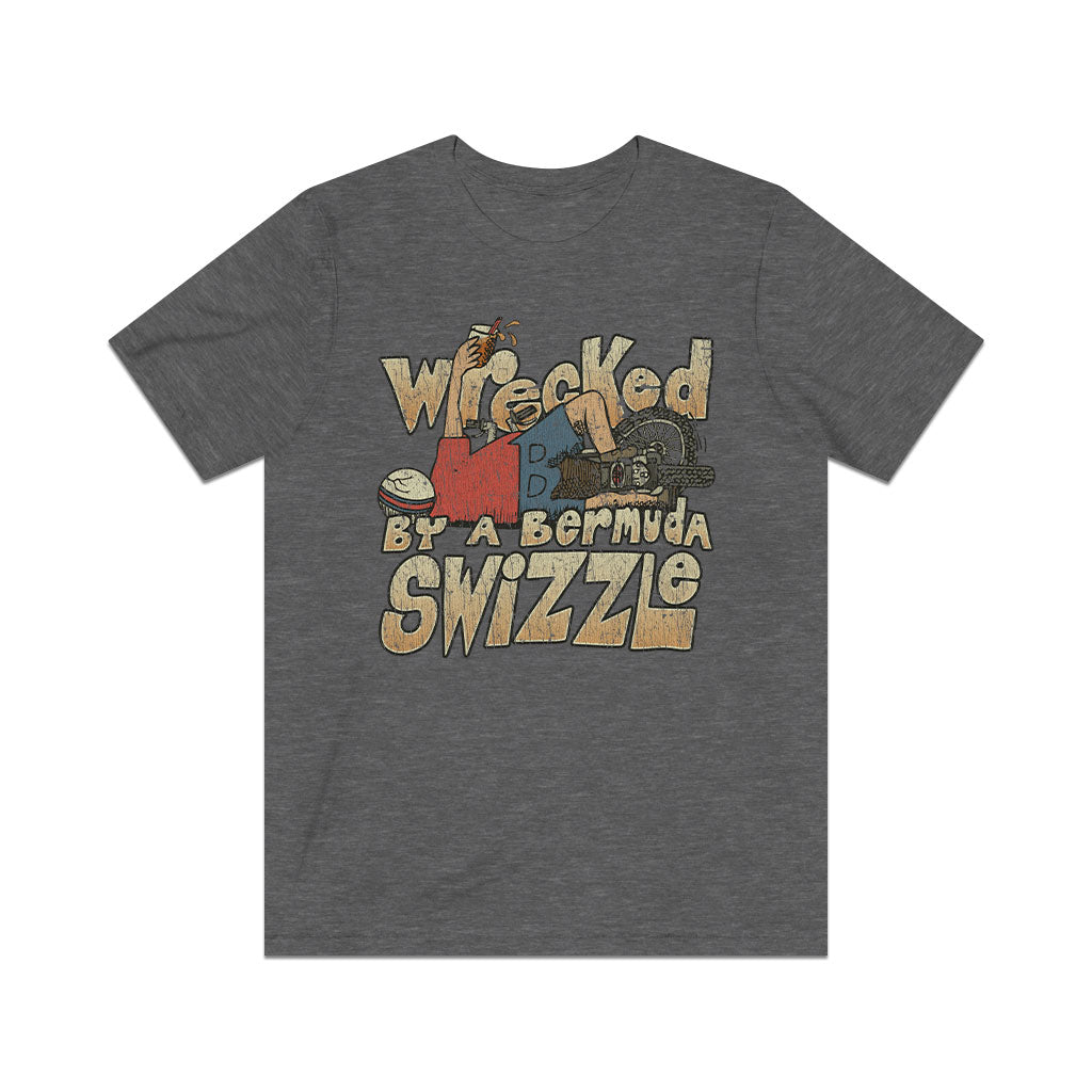 Wrecked by a Bermuda Swizzle 1983 Vintage Men's T-Shirt