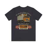 Yellow Freight Symbol of Safety 1968 F/B Vintage Men's T-Shirt
