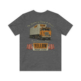 Yellow Freight Symbol of Safety 1968 F/B Vintage Men's T-Shirt
