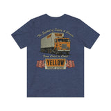 Yellow Freight Symbol of Safety 1968 F/B Vintage Men's T-Shirt
