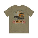 Yellow Freight Symbol of Safety 1968 F/B Vintage Men's T-Shirt