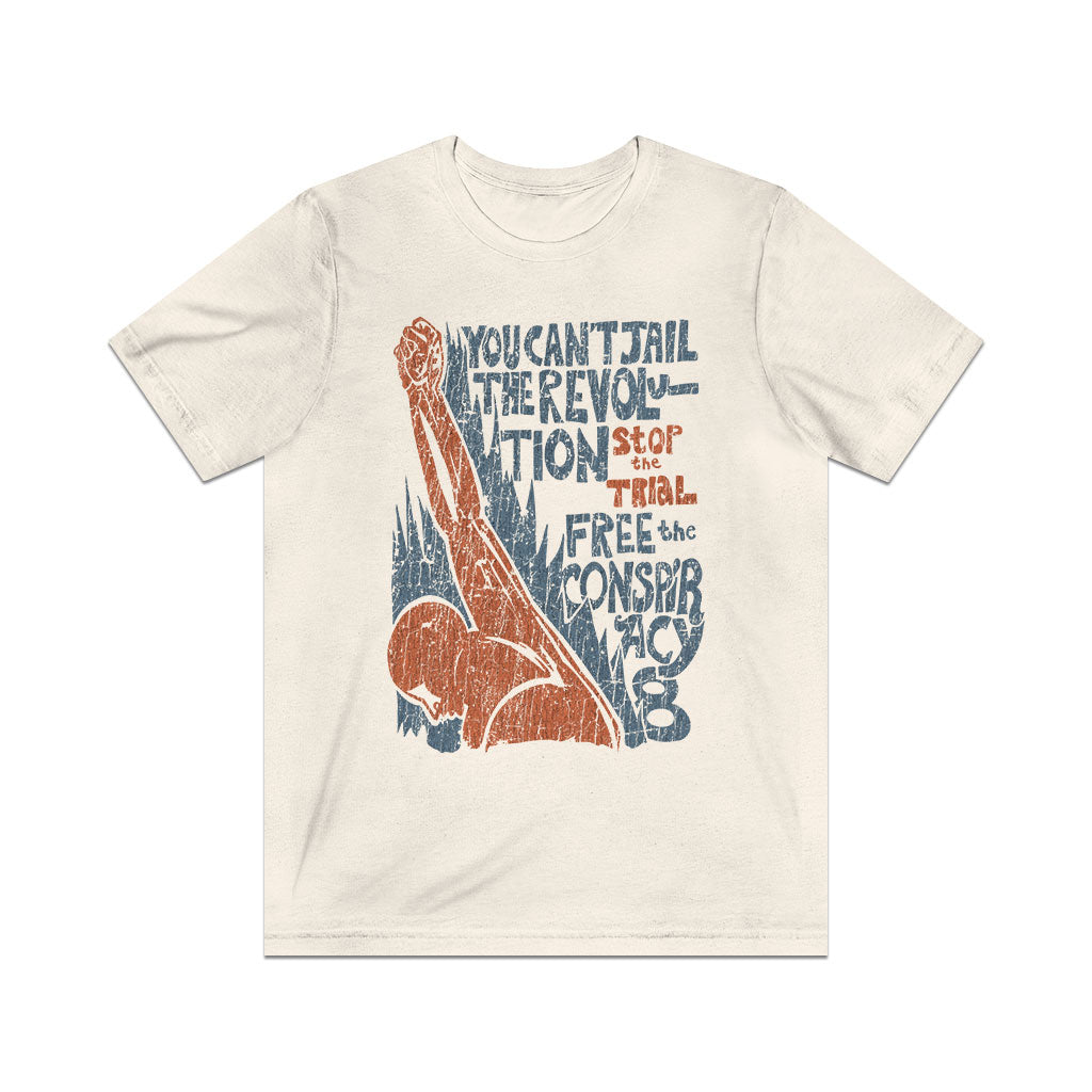 You Can't Jail The Revolution 1968 Vintage Men's T-Shirt