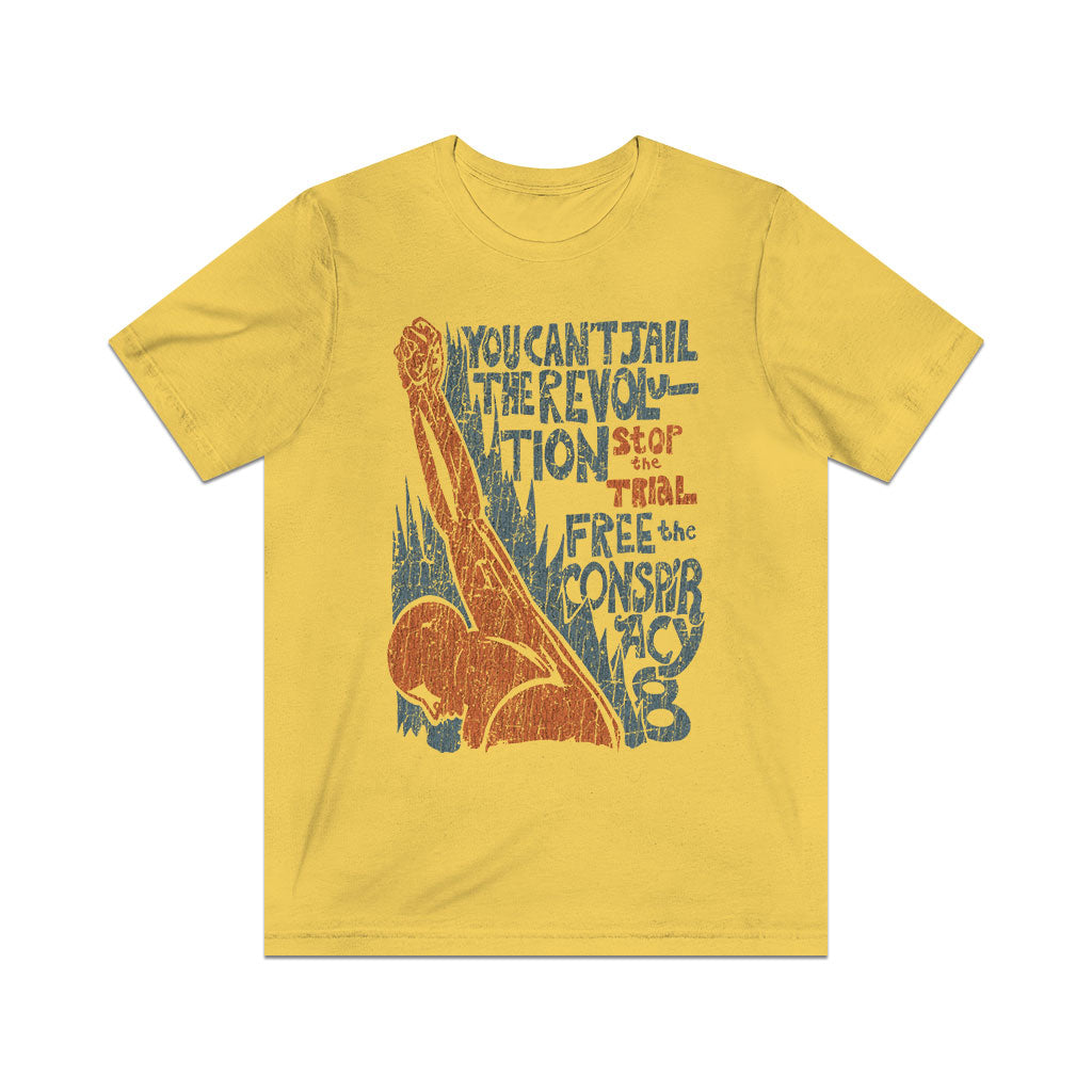 You Can't Jail The Revolution 1968 Vintage Men's T-Shirt