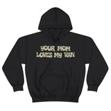 Your Mom Loves My Van 1975 Vintage Men's Hoodie