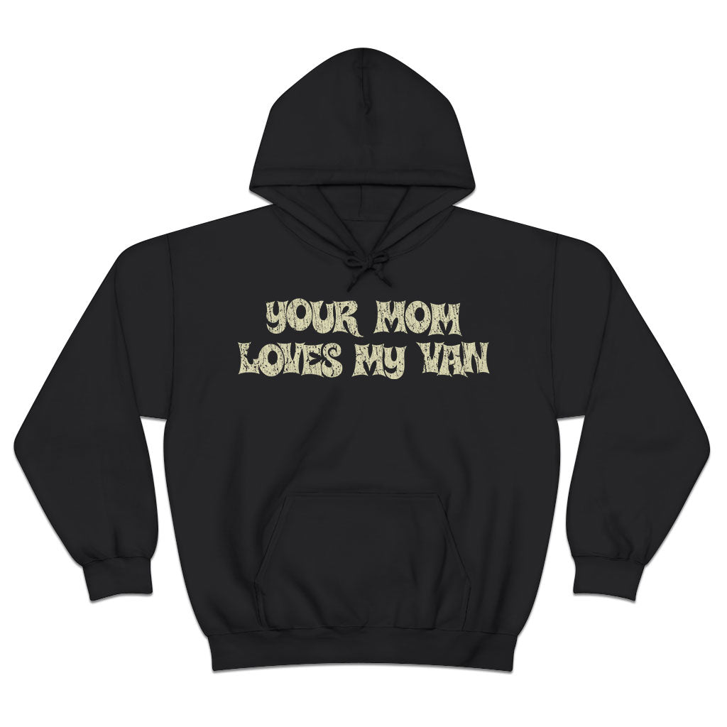Your Mom Loves My Van 1975 Vintage Men's Hoodie
