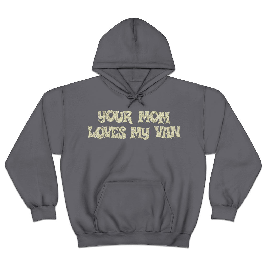 Your Mom Loves My Van 1975 Vintage Men's Hoodie