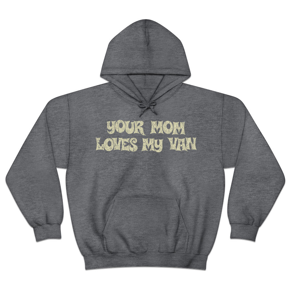 Your Mom Loves My Van 1975 Vintage Men's Hoodie