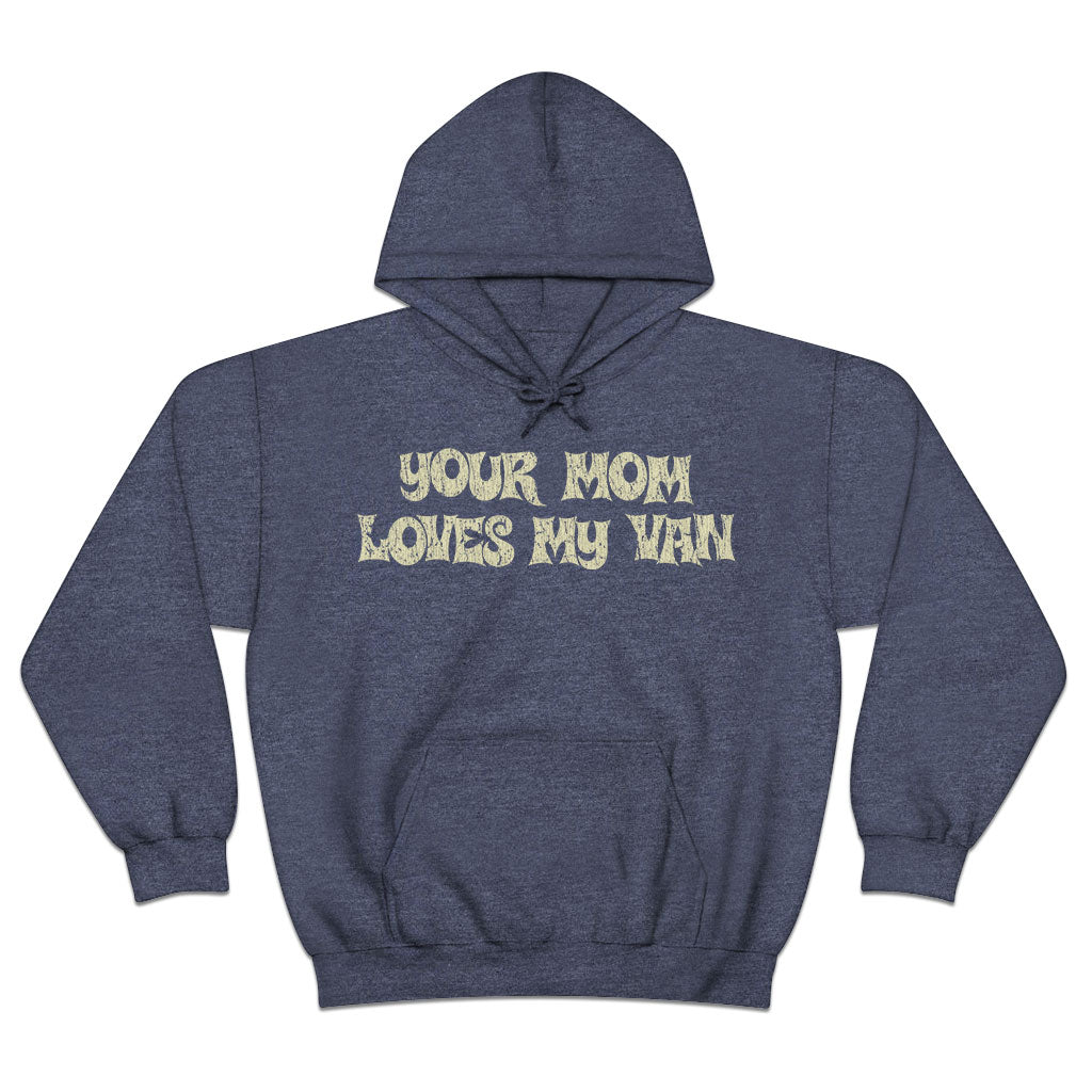 Your Mom Loves My Van 1975 Vintage Men's Hoodie