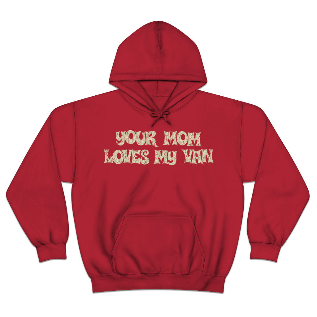 Your Mom Loves My Van 1975 Vintage Men's Hoodie