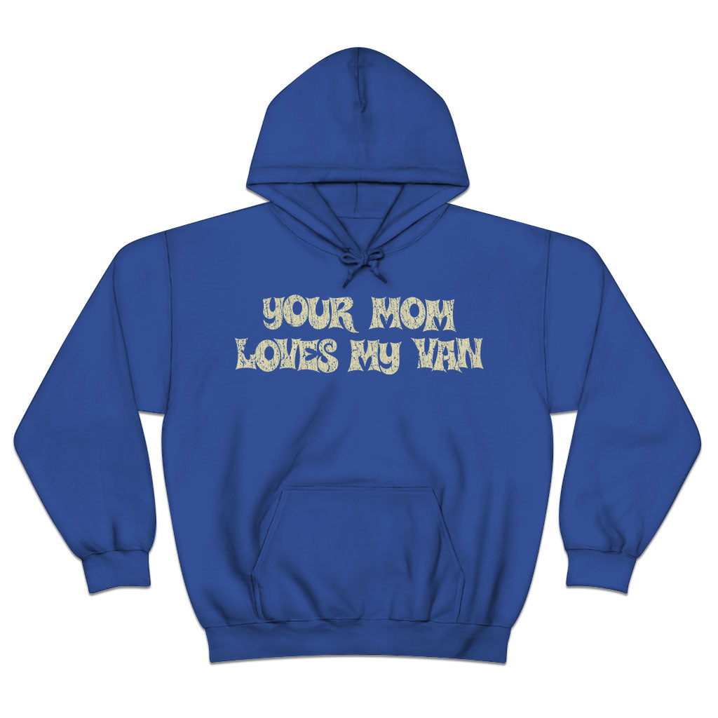 Your Mom Loves My Van 1975 Vintage Men's Hoodie