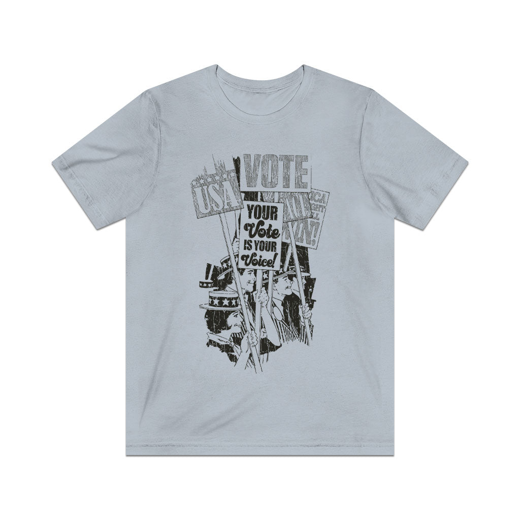 Your Vote is Your Voice 1972 Vintage Men's T-Shirt