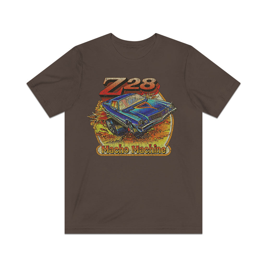 Z28 Macho Machine 1977 Vintage Men's T-Shirt