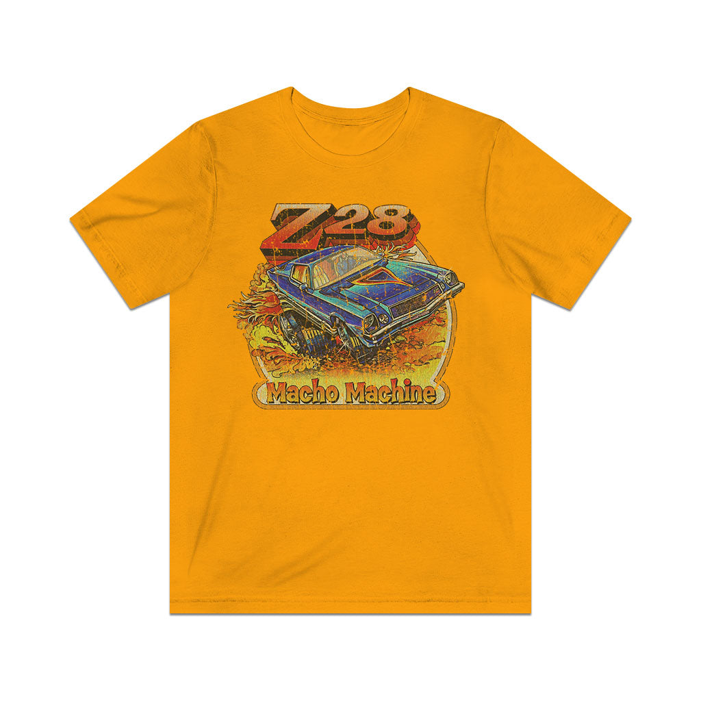 Z28 Macho Machine 1977 Vintage Men's T-Shirt