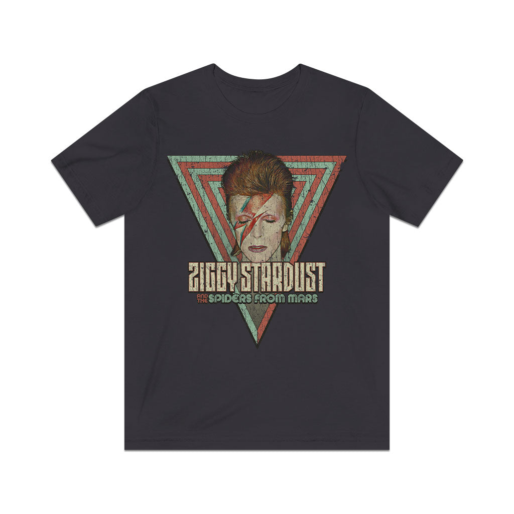 Ziggy Stardust and The Spiders from Mars 1972  Vintage Men's T-Shirt