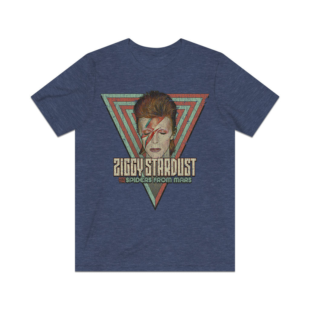 Ziggy Stardust and The Spiders from Mars 1972  Vintage Men's T-Shirt