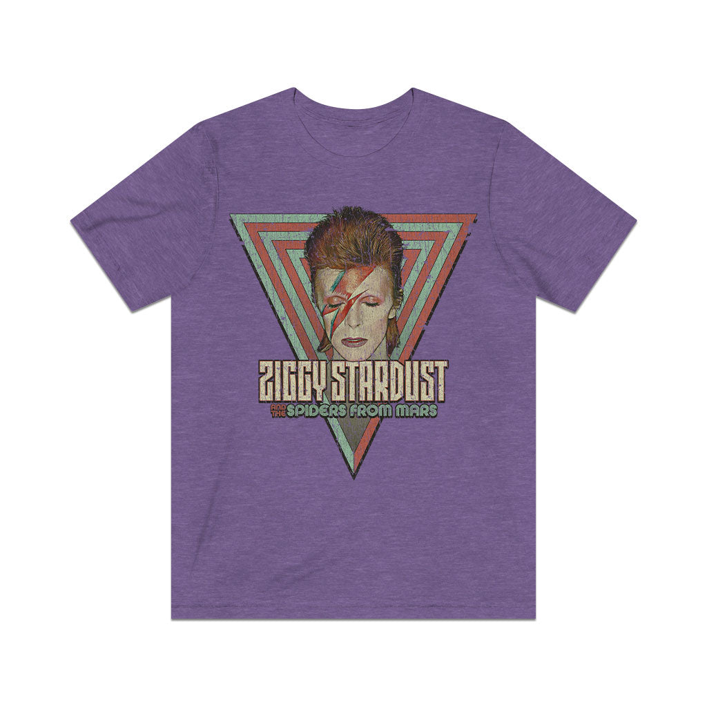 Ziggy Stardust and The Spiders from Mars 1972  Vintage Men's T-Shirt