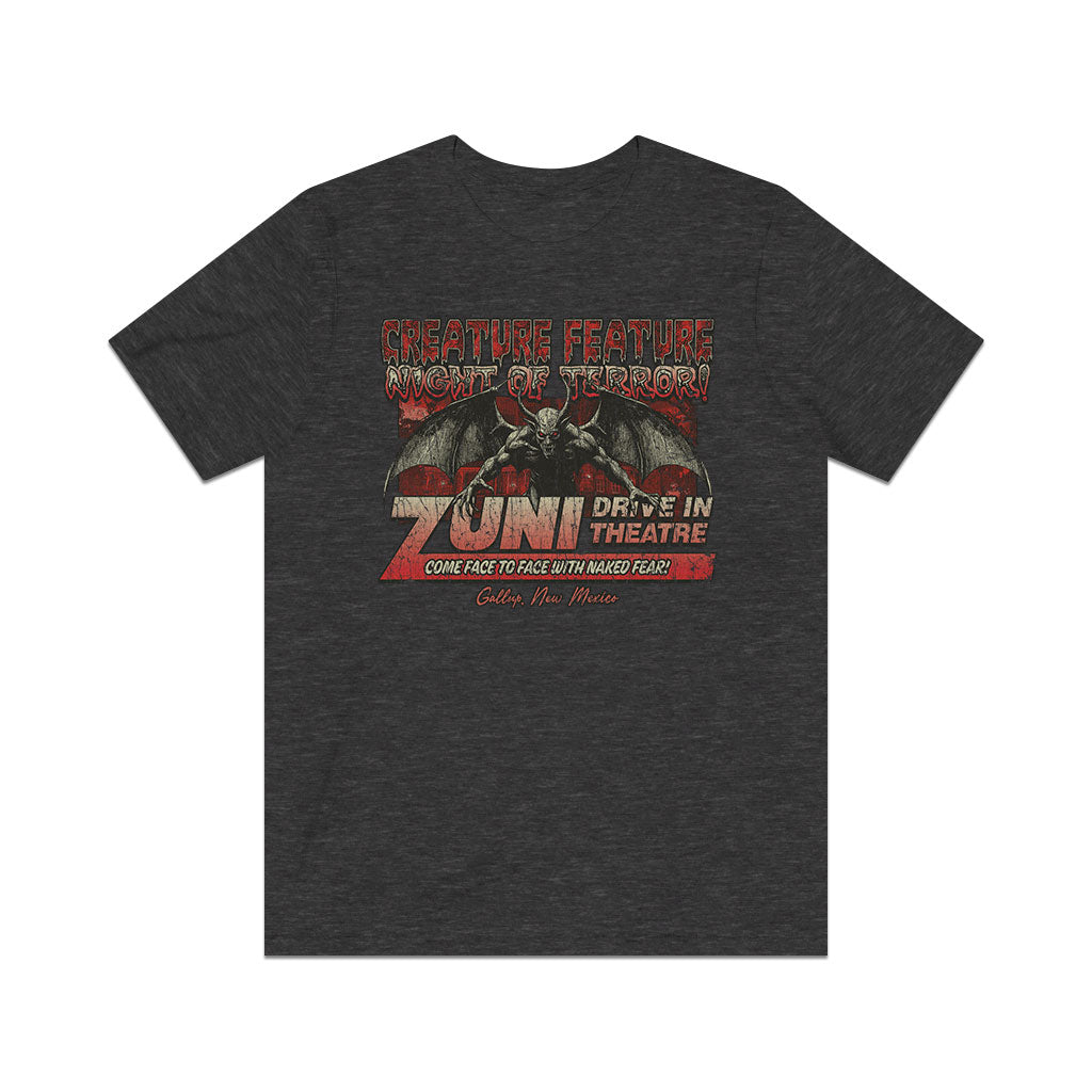 Zuni Drive-in Creature Feature 1957 Vintage Men's T-Shirt