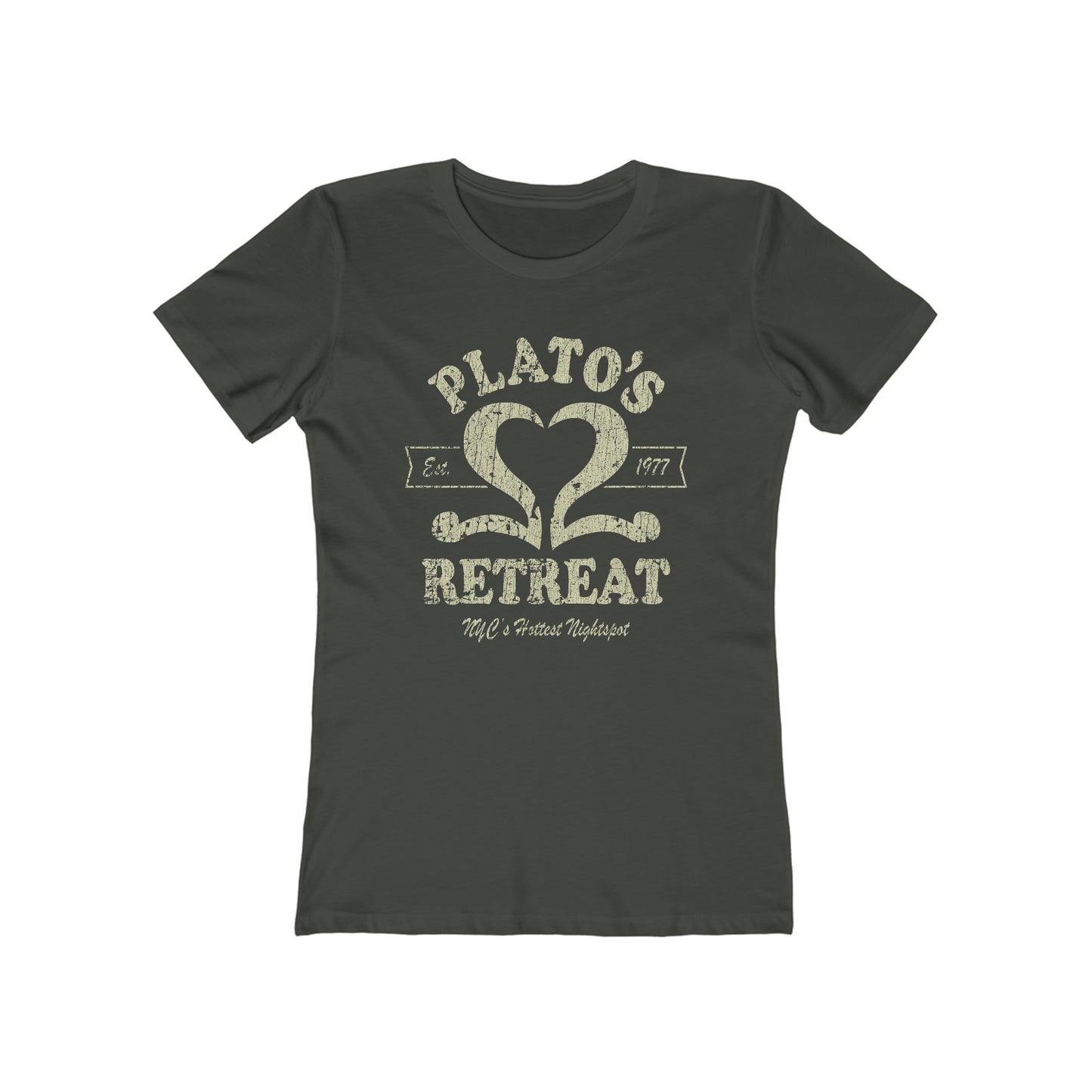 Plato’s Retreat 1977 Vintage Women's T-Shirt