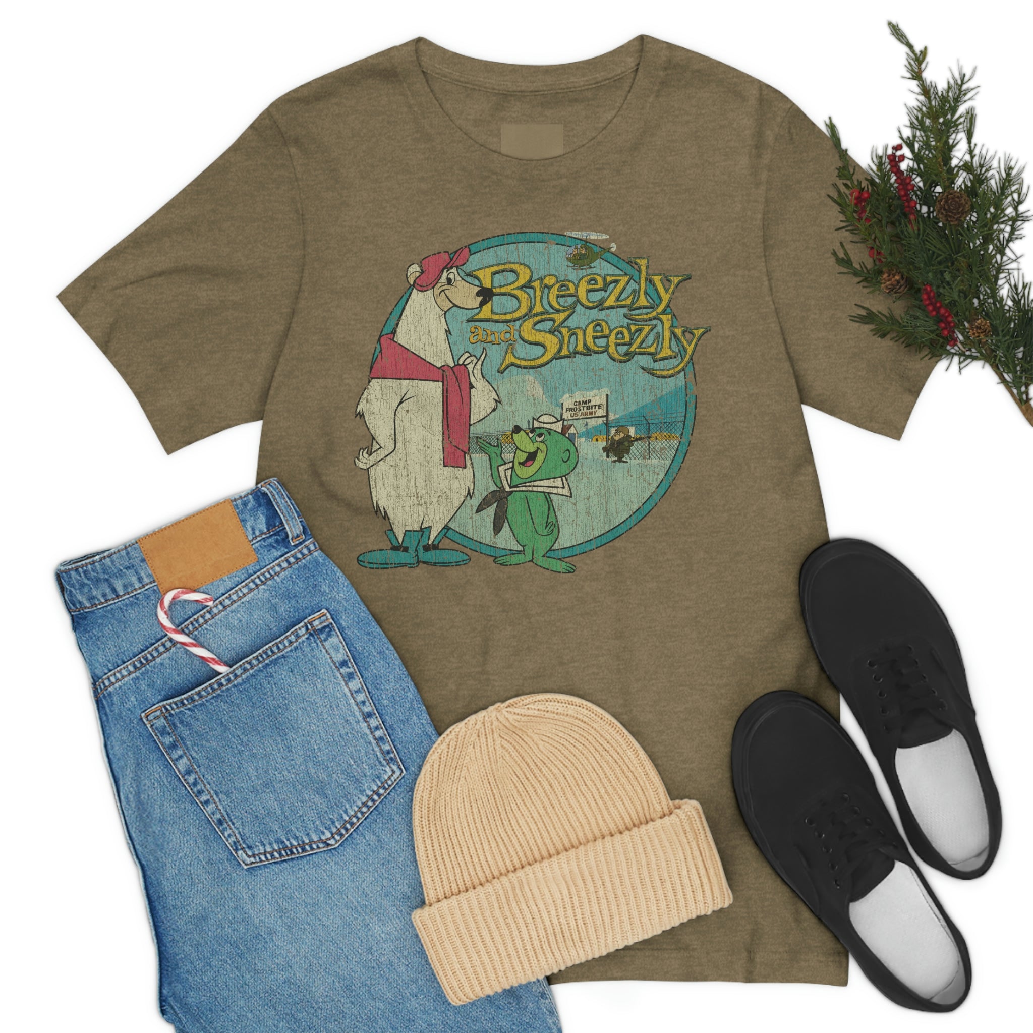 Breezly and Sneezly 1964 Vintage Men's T-Shirt