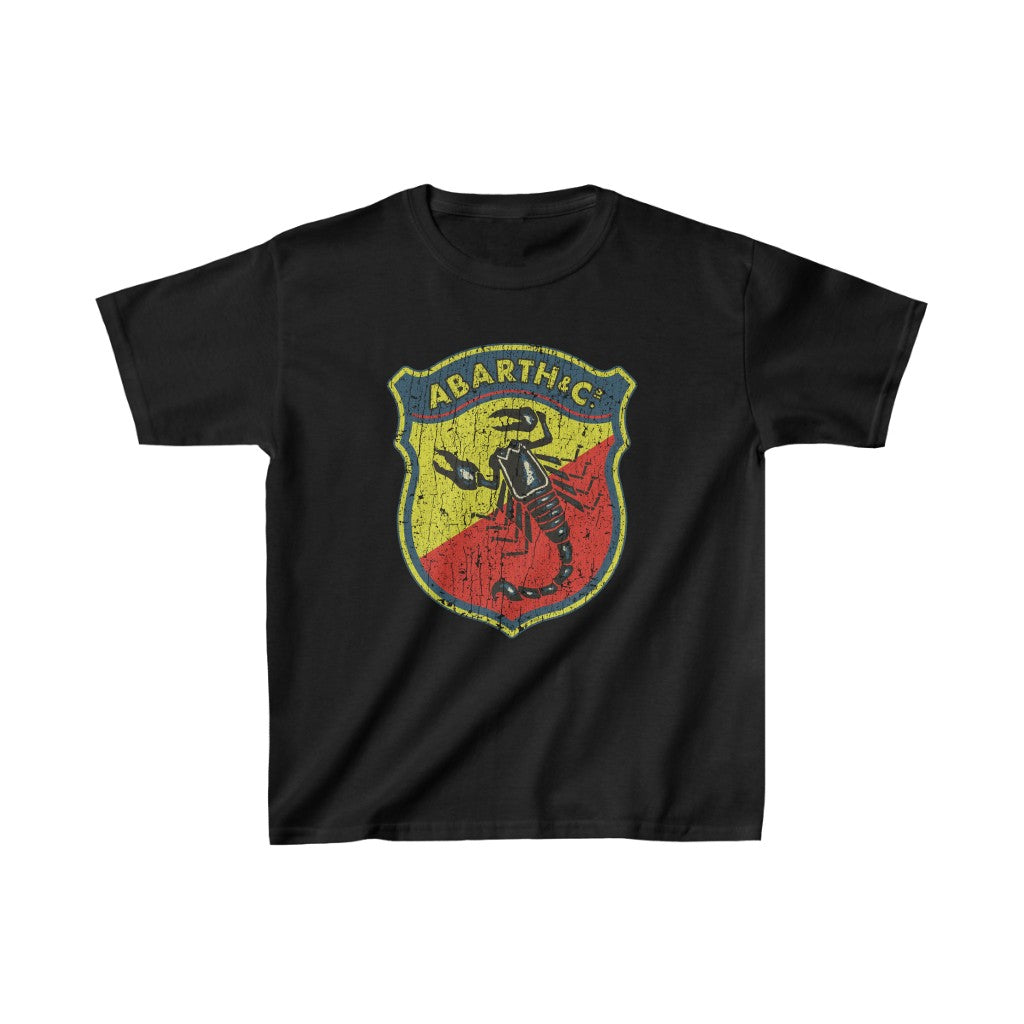 Abarth & Co. Shield 1954 Vintage Kid's T-Shirt