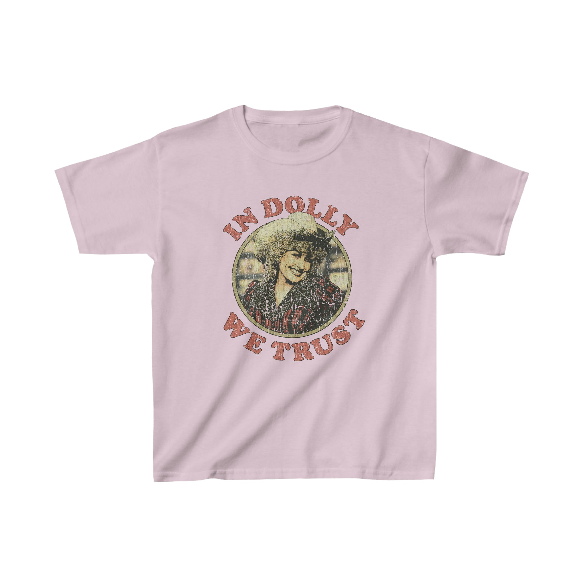 In Dolly We Trust 1984 Vintage Kid's T-Shirt