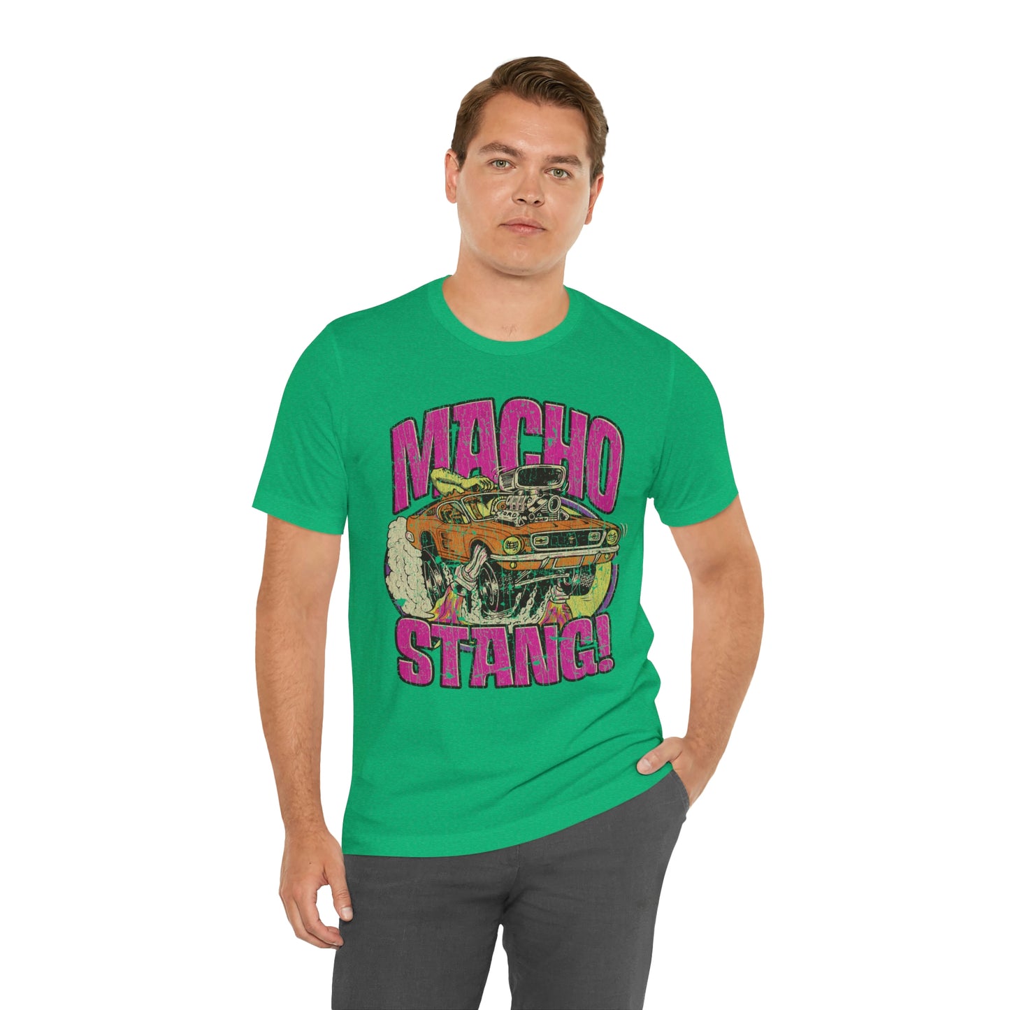 Macho Stang 1967 Vintage Men's T-Shirt
