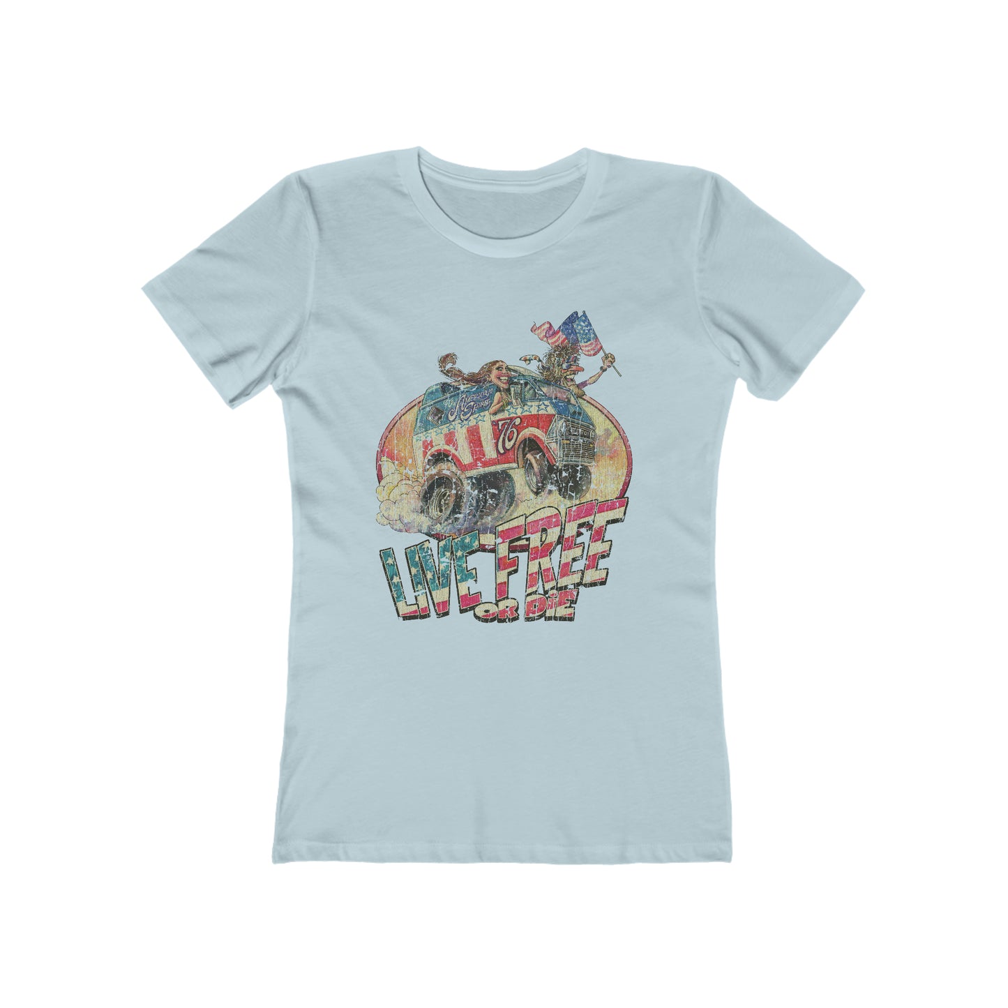 Live Free or Die 1976 Vintage Women's T-Shirt