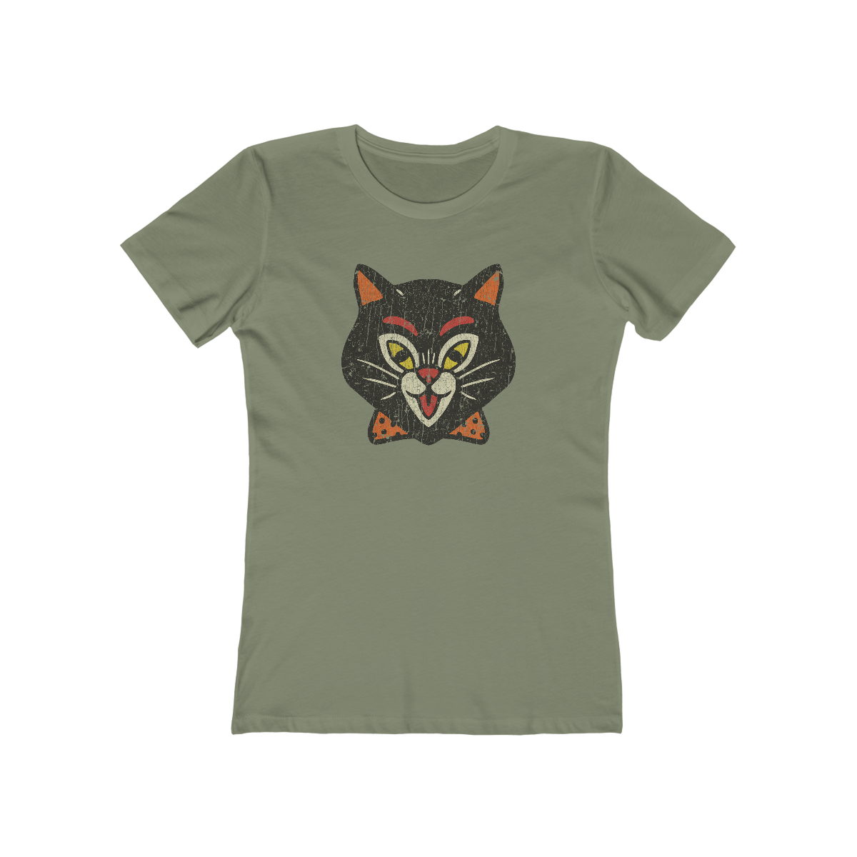 Halloween Cat 1954 Vintage Women’s T-Shirt