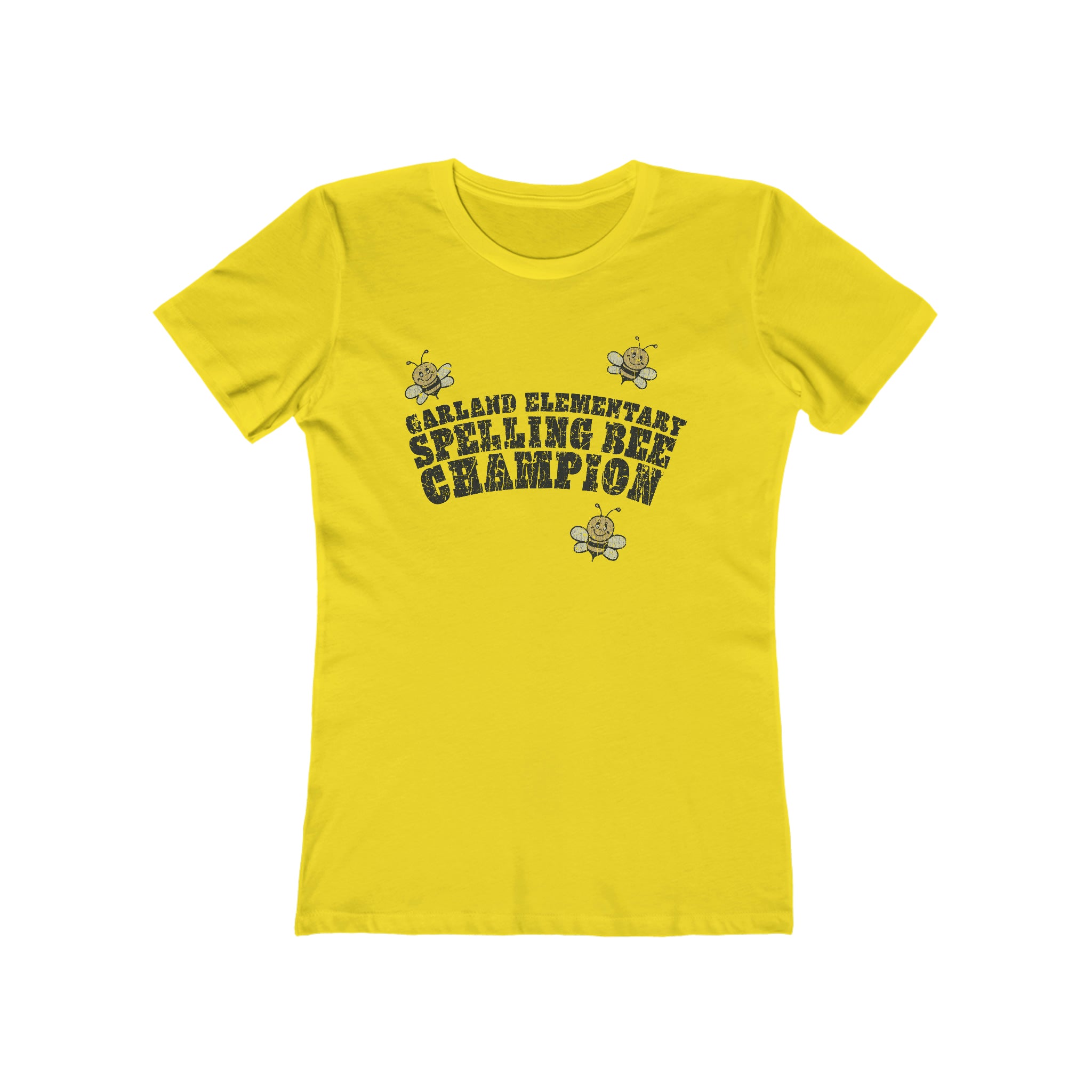 Garland Elementary Spelling Bee Champion 1973 Vintage Women's T-Shirt