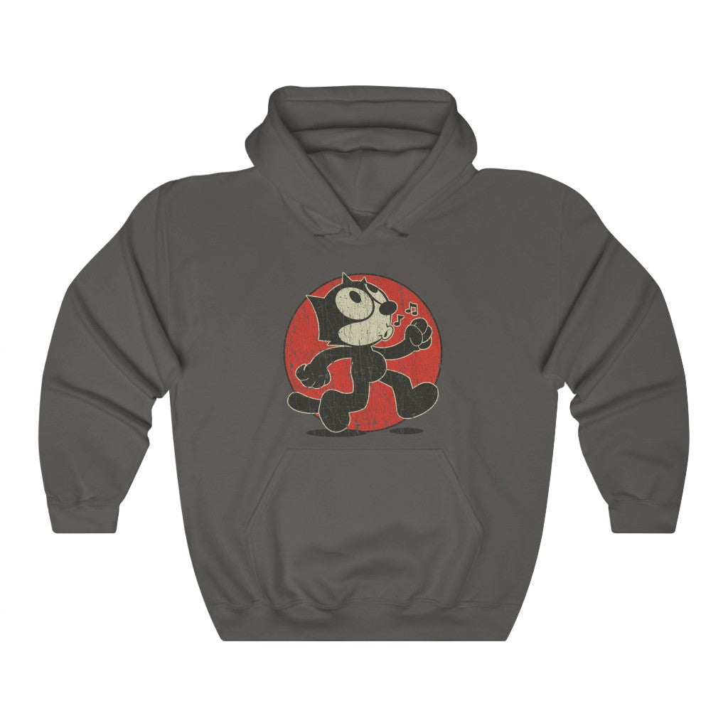 Felix The Cat Keep Walking 1919 Vintage Men's Hoodie