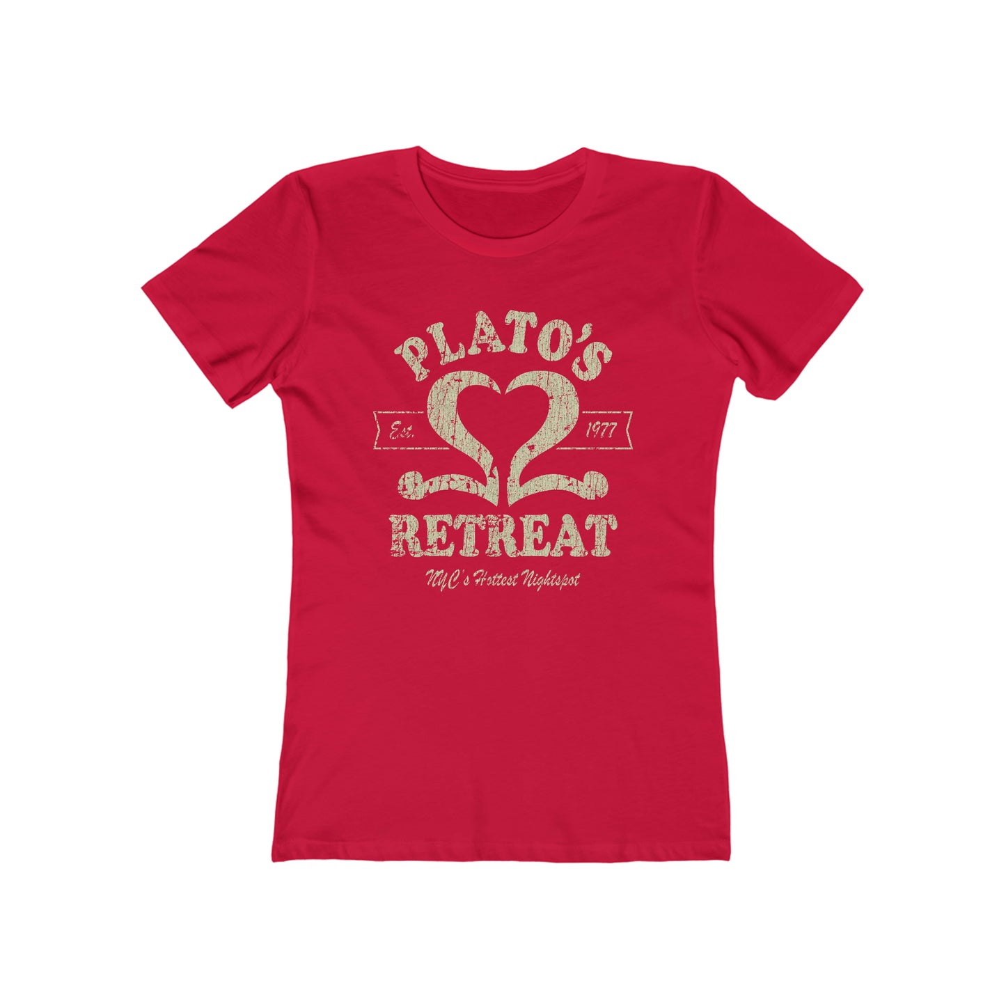 Plato’s Retreat 1977 Vintage Women's T-Shirt