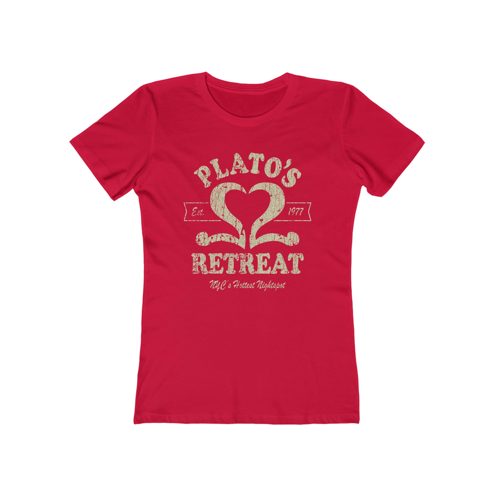 Plato’s Retreat 1977 Vintage Women's T-Shirt