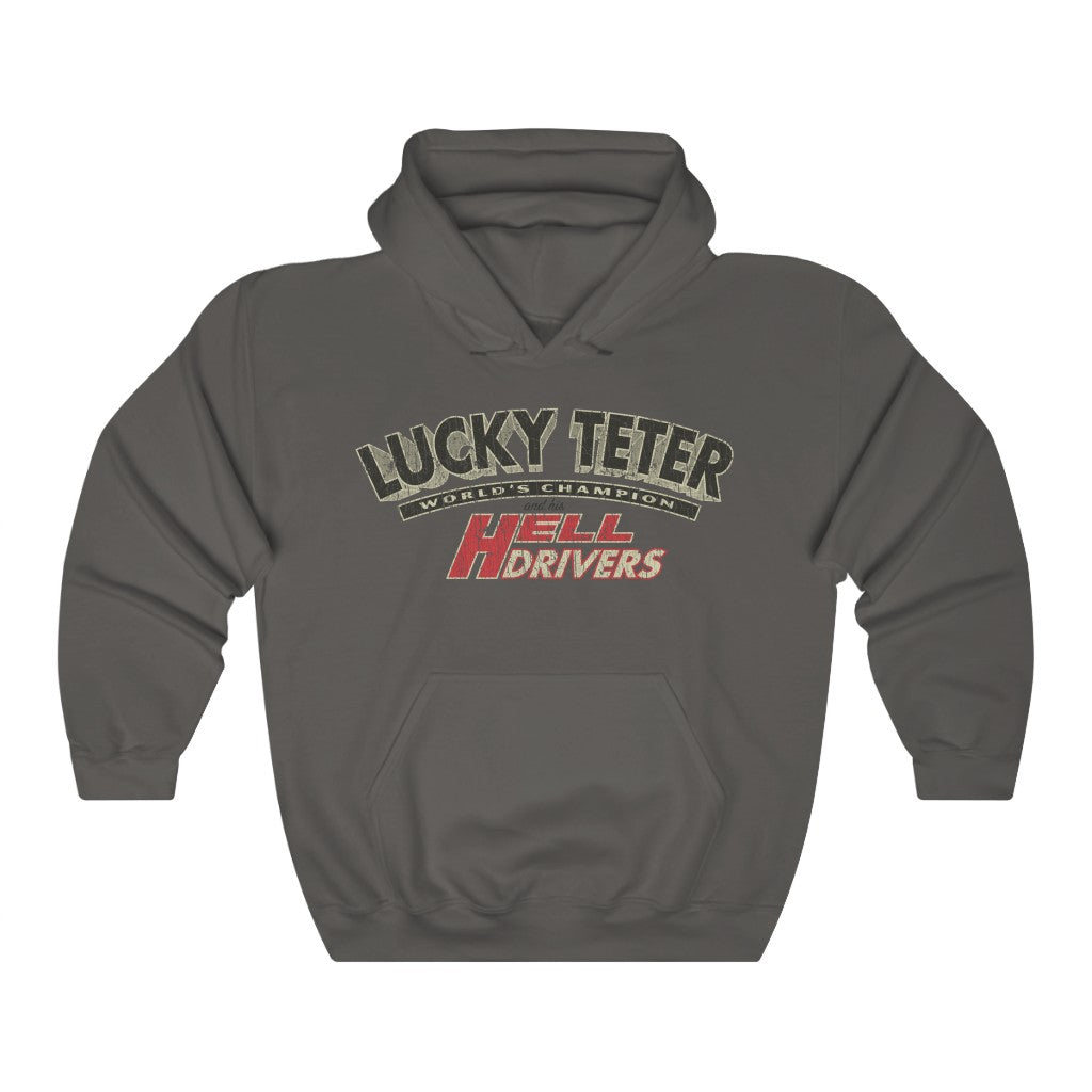 Lucky Teter and His Hell Drivers 1936 Vintage Men's Hoodie