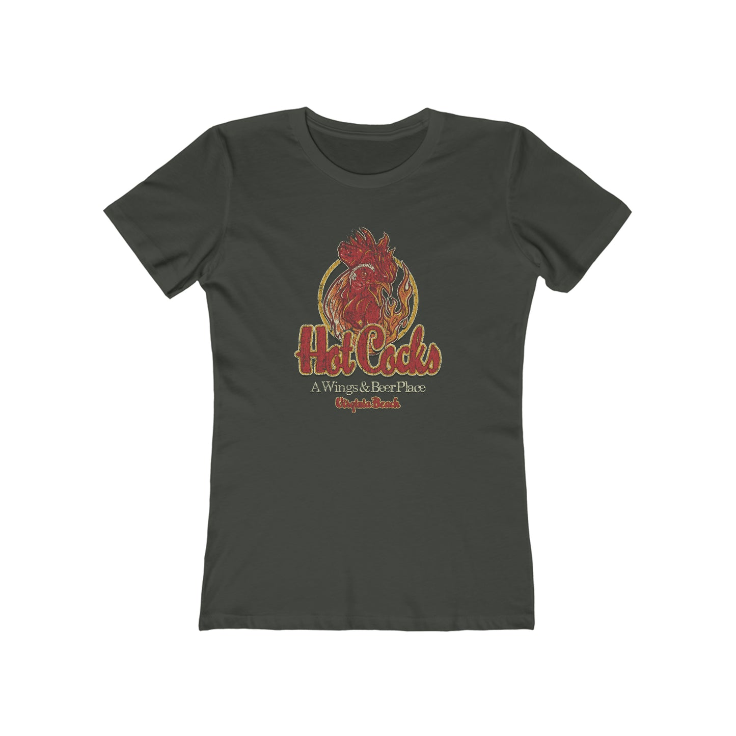 Hot Cocks Virginia Beach 1994 Vintage Women's T-Shirt