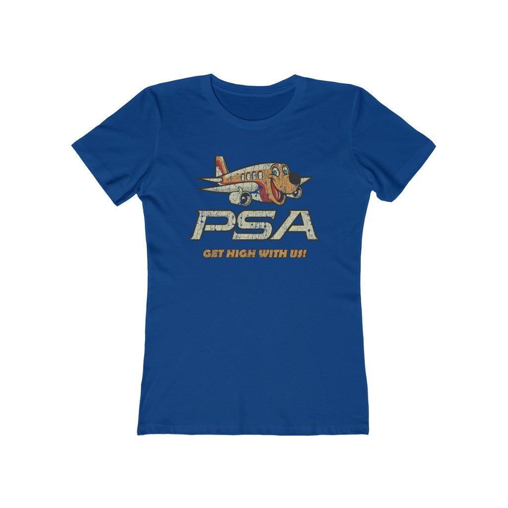 Pacific Southwest Airlines (PSA) 1982 Vintage Women's T-Shirt