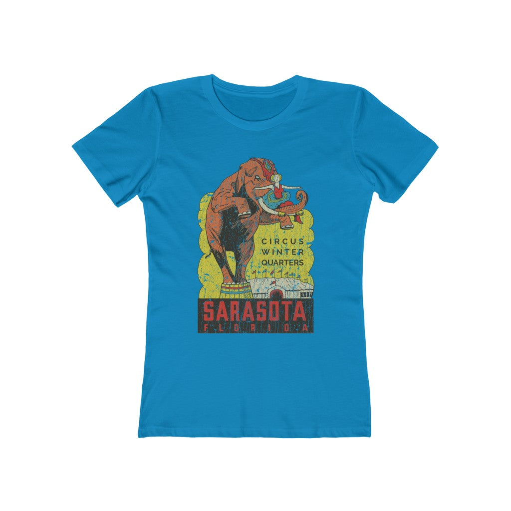 Sarasota Circus Winter Quarters 1927 Vintage Women's T-Shirt