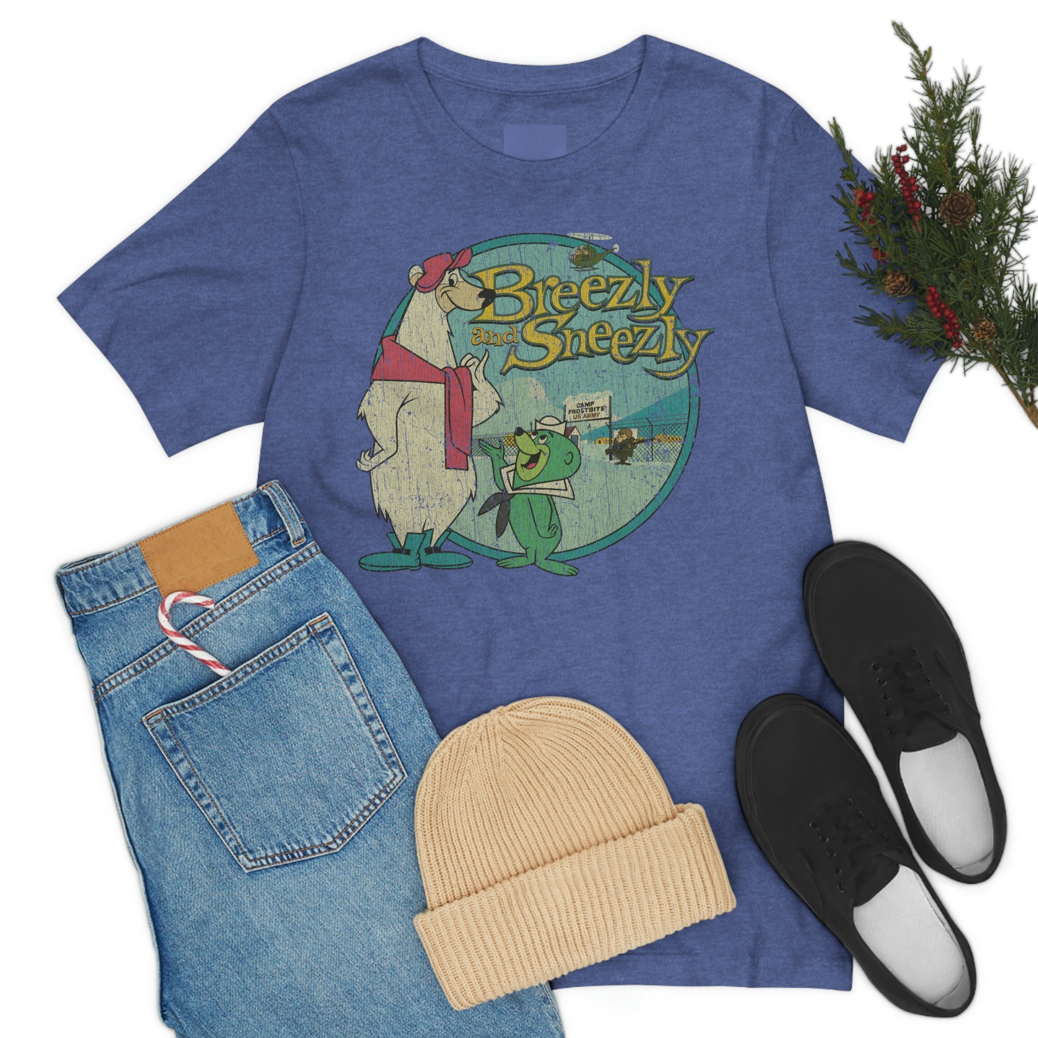 Breezly and Sneezly 1964 Vintage Men's T-Shirt
