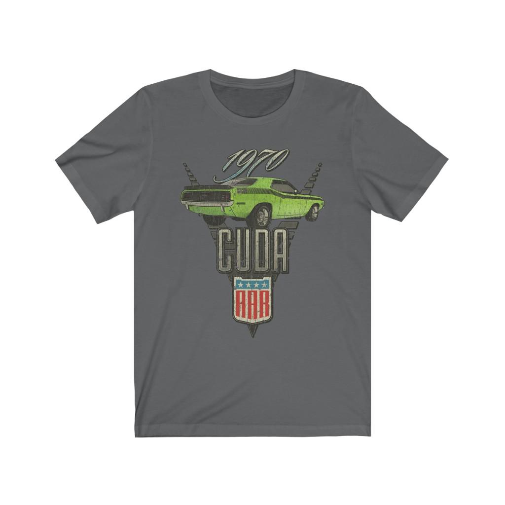 Cuda AAR 1970 Lime Light Green Vintage T-Shirt