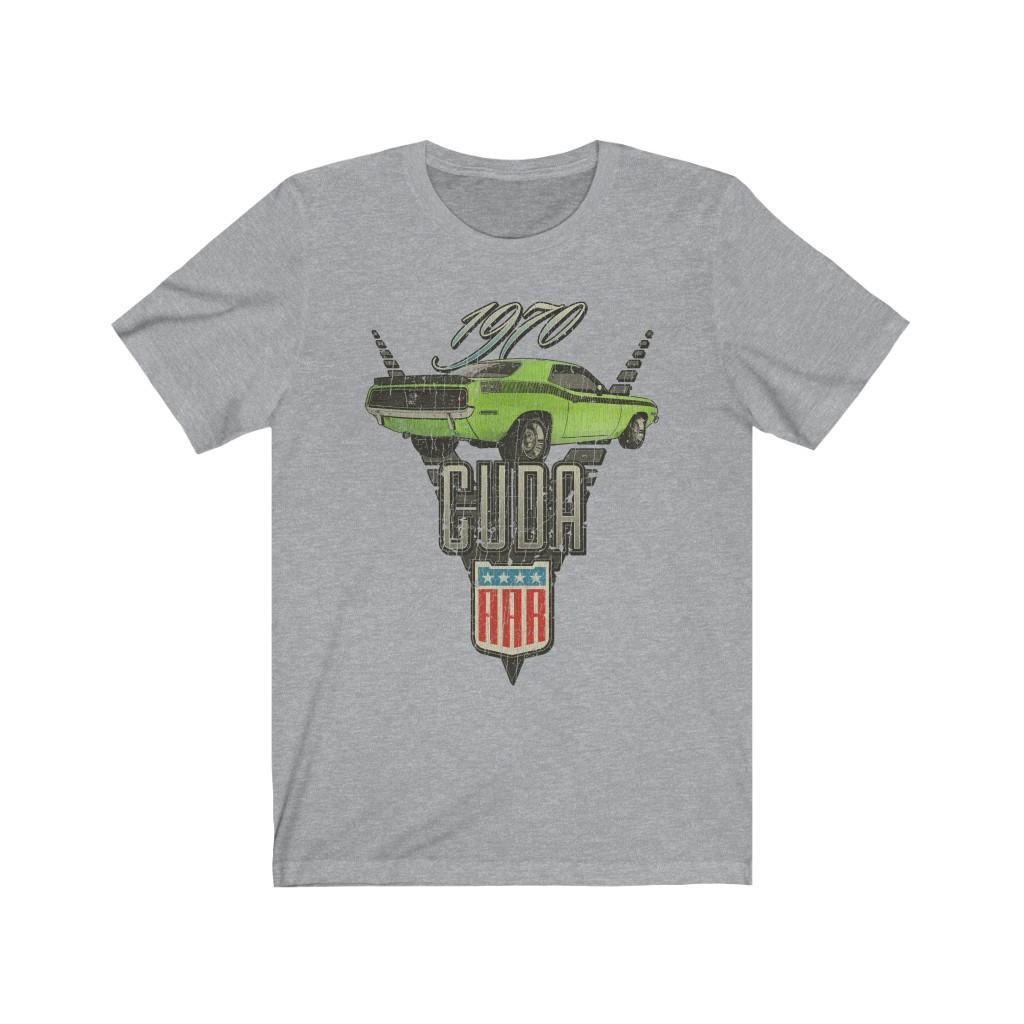 Cuda AAR 1970 Lime Light Green Vintage T-Shirt