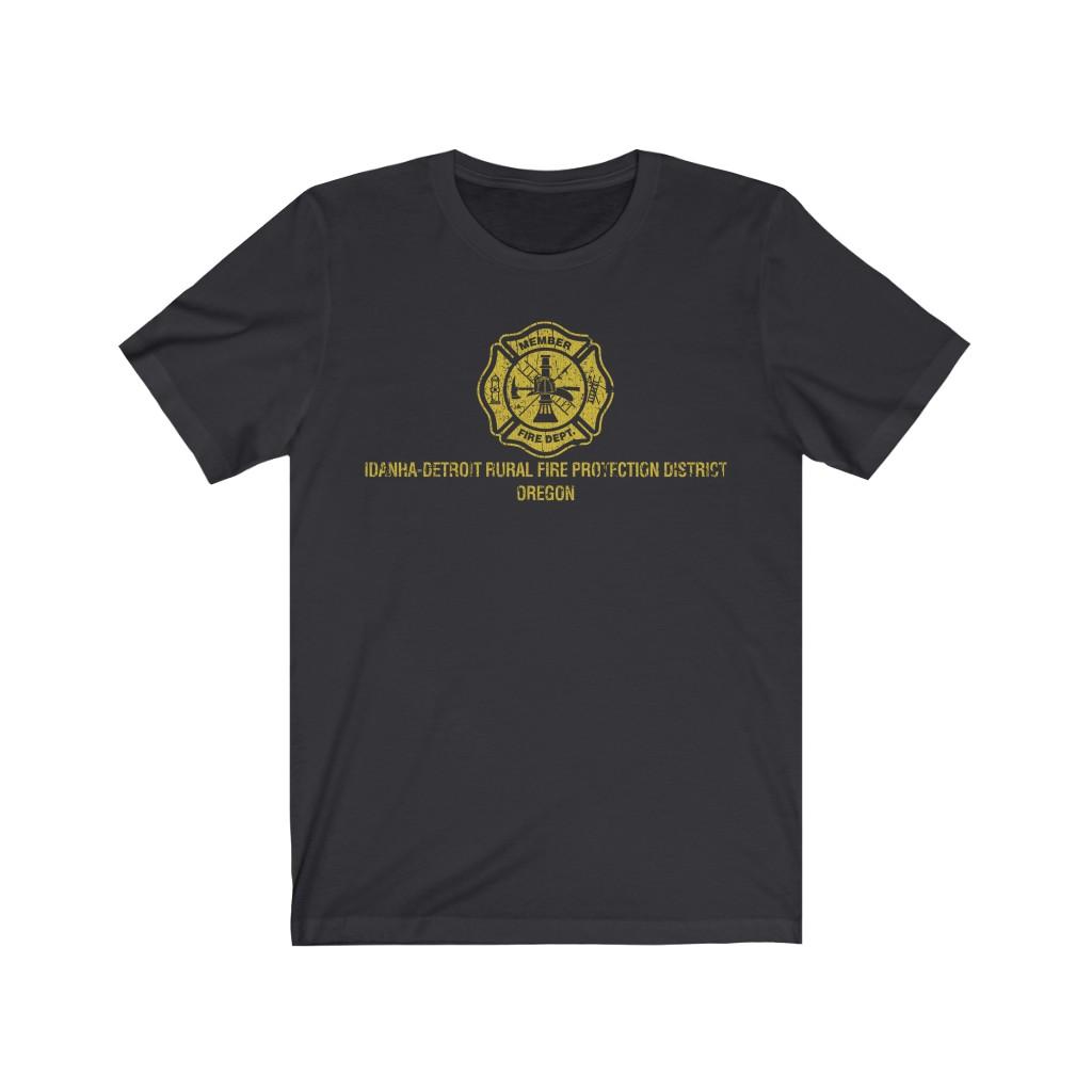 Idanha-Detroit Rural Fire 1960 Vintage Men's T-Shirt