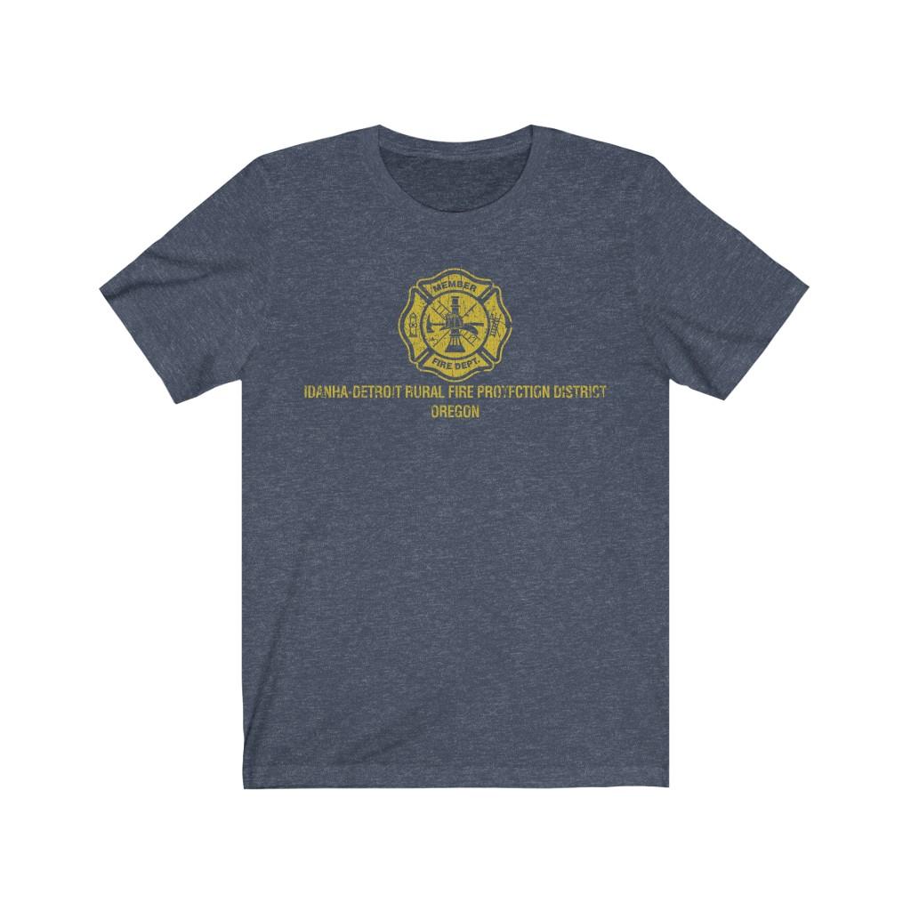 Idanha-Detroit Rural Fire 1960 Vintage Men's T-Shirt