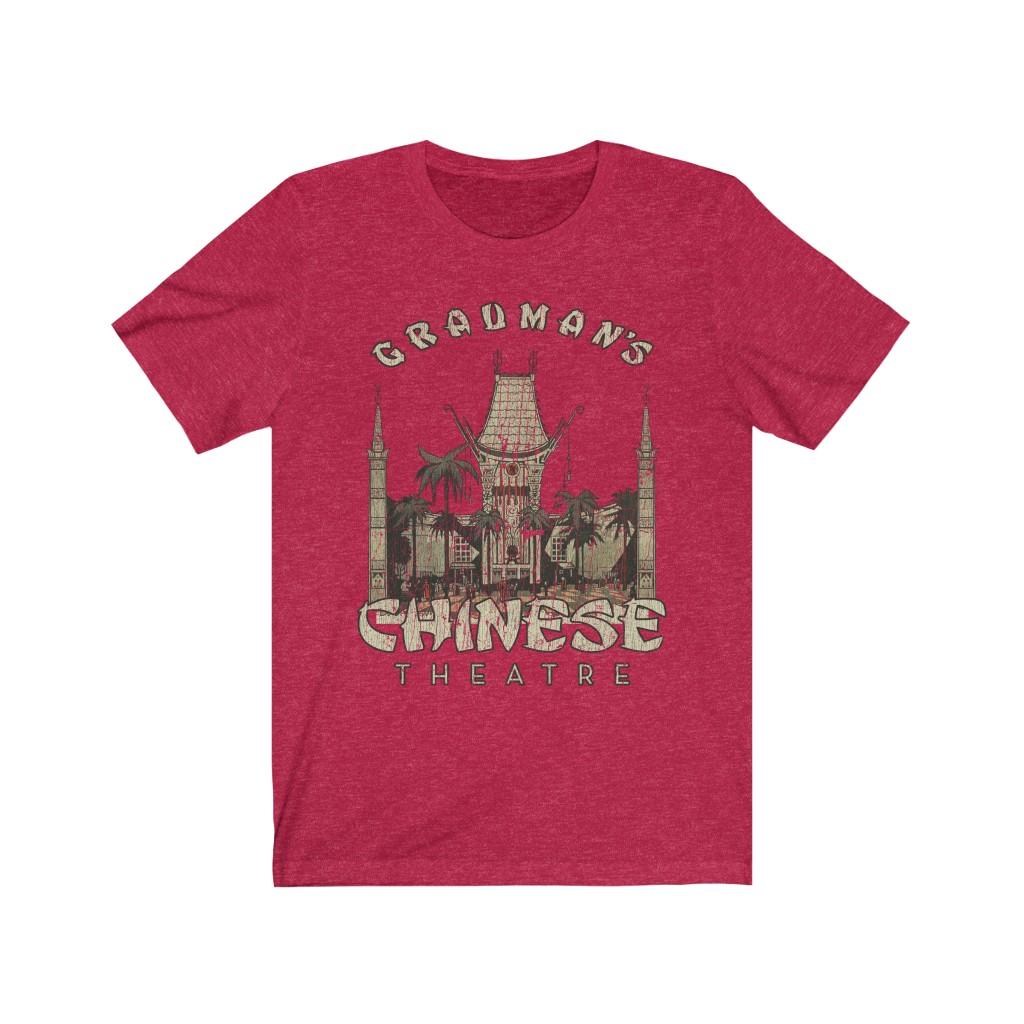 Grauman's Chinese Theatre 1927 Vintage Men's T-Shirt