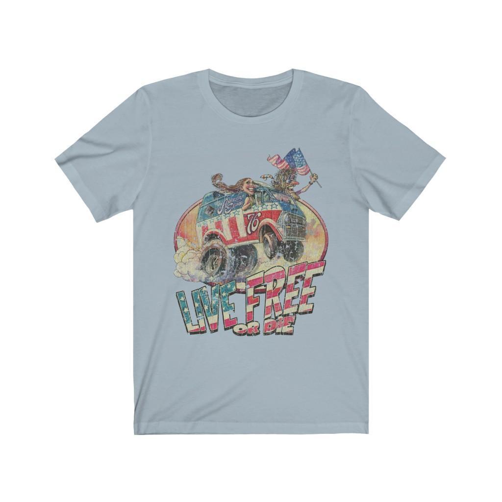 Live Free or Die 1976 Vintage Men's T-Shirt